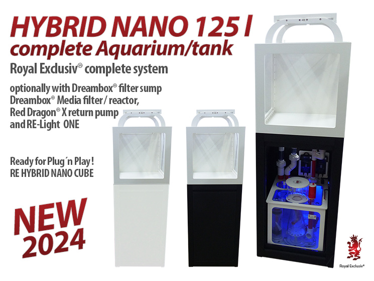 Royal Exclusiv Hybrid nanao aquarium complete Komplett system